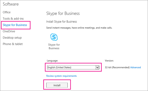 update lync to skype for business on mac